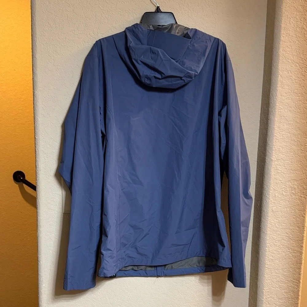 REI Blue Hooded Men's Windbreaker Size XL